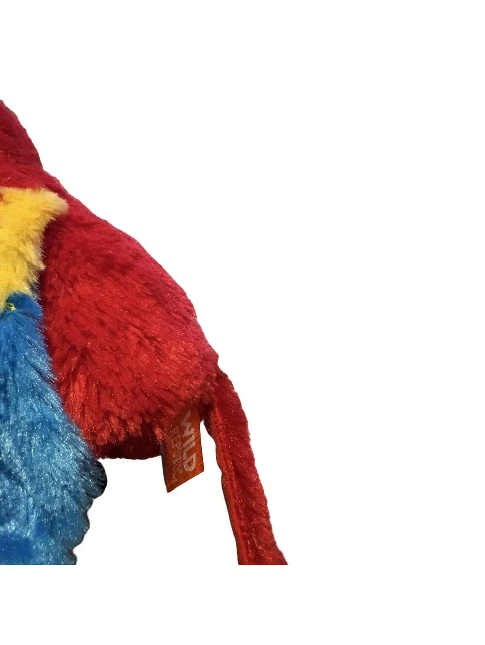 Wild Republic Scarlet Macaw Plush, Stuffed Animal, Plush Toy, Gifts for Kids 12”